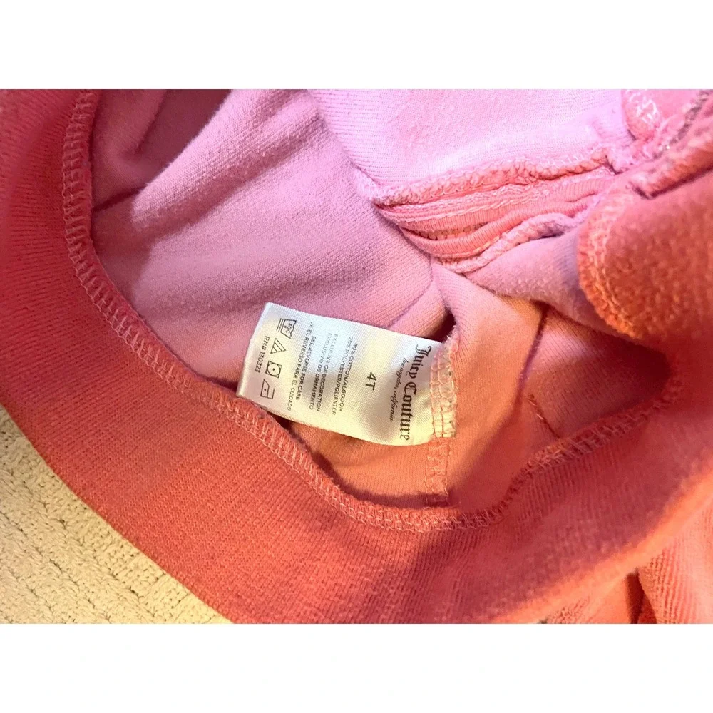 Juicy Couture Sweatsuit - 4T Pink